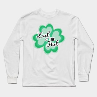 St. Patrick's Day Luck O The Irish Long Sleeve T-Shirt